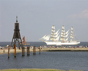 Cuxhaven, Kugelbake